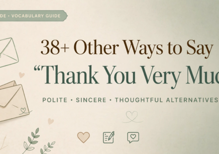Thank You Very Much