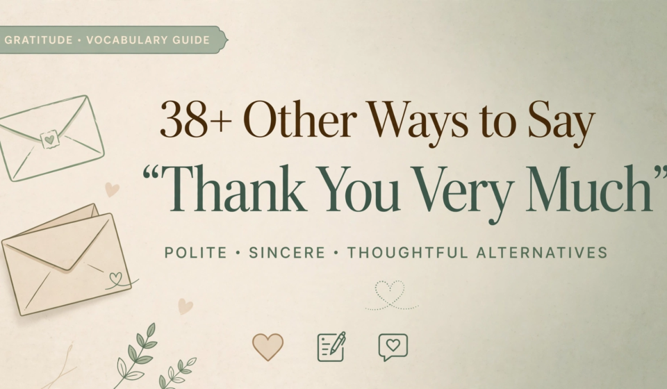 Thank You Very Much